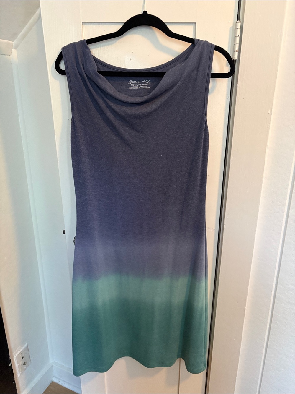 Royal Robbins Blue to Green Ombre Sleeveless Dress